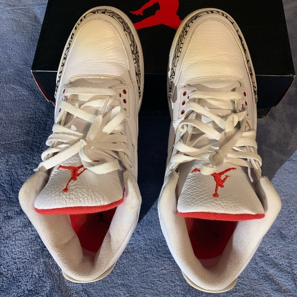 Jordan Retro 3 White Cement 2011 - Picture 5 of 7